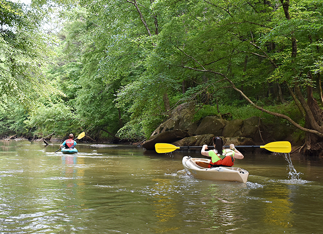 Bike Trail and Sweetwater Creek access