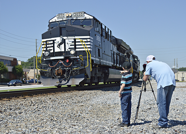 Railfanning