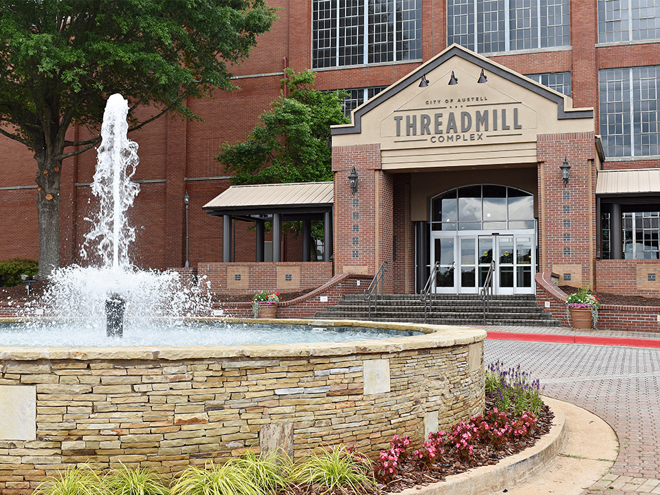 City of Austell Threadmill Complex front entrance